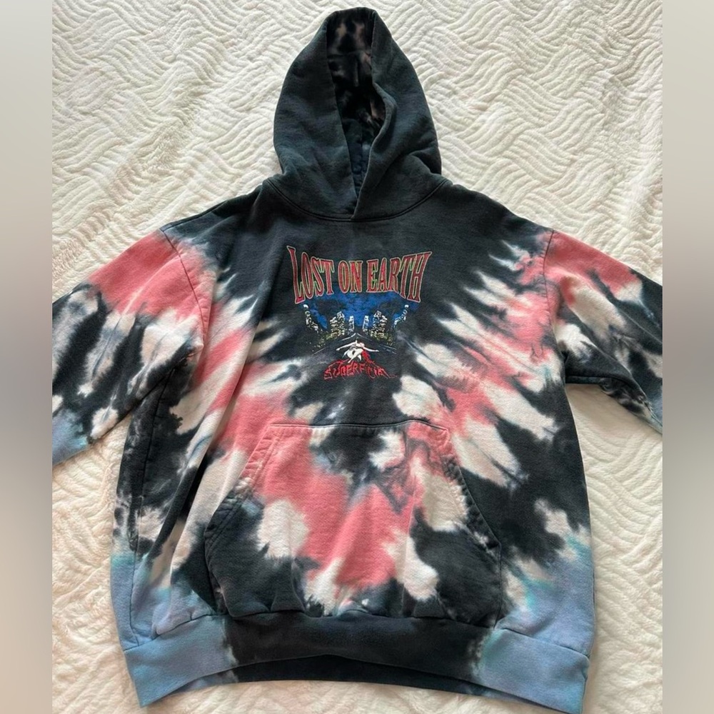 Superficial tie dye hoodie